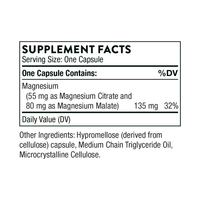 Magnesium CitraMate 90 Capsules by Thorne Research