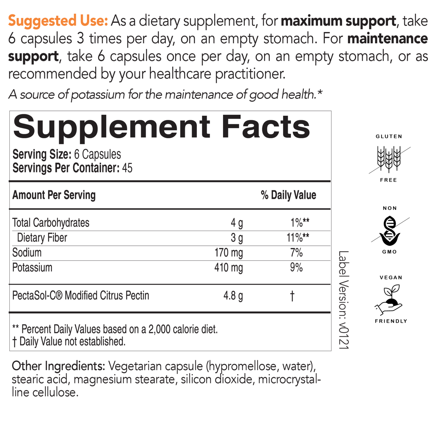 PectaSol-C® Capsules by Researched Nutritionals