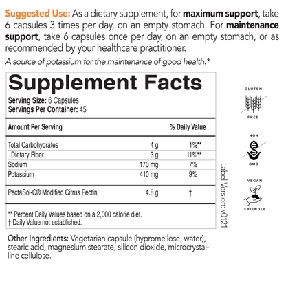 PectaSol-C® Capsules by Researched Nutritionals